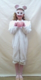 Babes mouse. NB. White onesie not available.  Mask and ears only.